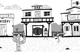 Скриншот из игры «West of Loathing»