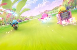Скриншот из игры «Kirby Air Riders»