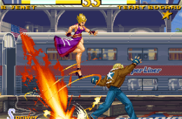 Скриншот из игры «Garou: Mark of the Wolves»