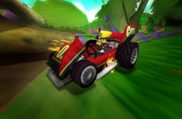 Скриншот из игры «Crash Tag Team Racing»