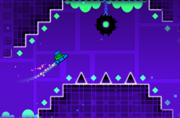 Скриншот из игры «Geometry Dash»