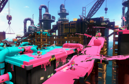 Скриншот из игры «Splatoon»