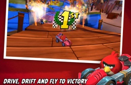 Скриншот из игры «Angry Birds Go!»