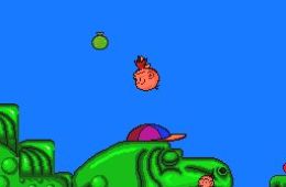 Скриншот из игры «Bonk's Adventure»