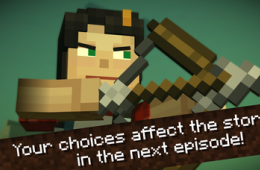 Скриншот из игры «Minecraft: Story Mode»