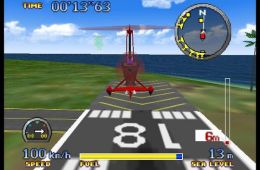 Скриншот из игры «Pilotwings 64»