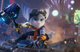 Скриншот из игры «Ratchet & Clank: Rift Apart»