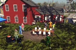 Скриншот из игры «Goat Simulator»
