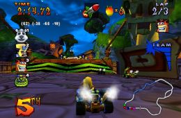 Скриншот из игры «Crash Nitro Kart»