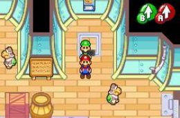 Скриншот из игры «Mario & Luigi: Superstar Saga»