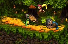 Скриншот из игры «Donkey Kong Country 3: Dixie Kong's Double Trouble!»