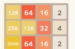 Скриншот из игры «2048»