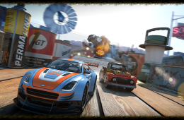 Скриншот из игры «Table Top Racing: World Tour»