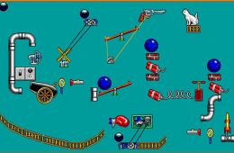 Скриншот из игры «The Incredible Machine»