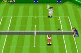 Скриншот из игры «Super Tennis»