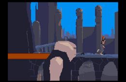 Скриншот из игры «Another World»
