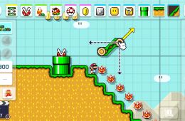 Скриншот из игры «Super Mario Maker 2»