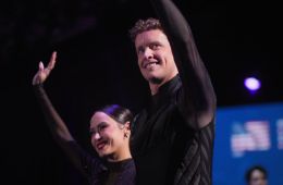 Блеск и золото: танцы на льду