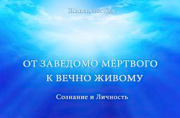 Сознание и Личность. От заведомо мёртвого к вечно Живому