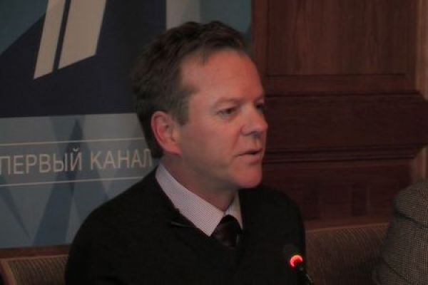 Старт сериала «Связь» на Первом канале: Пресс-конференция Кифера Сазерленда