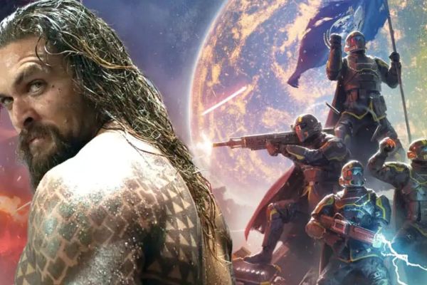 Момоа в Helldivers