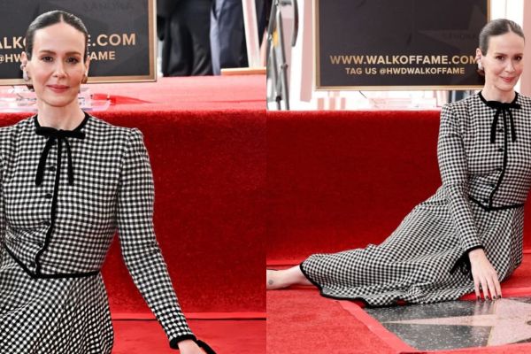 <p>Сара Полсон получила «звезду» на голливудской Аллее славы</p>
