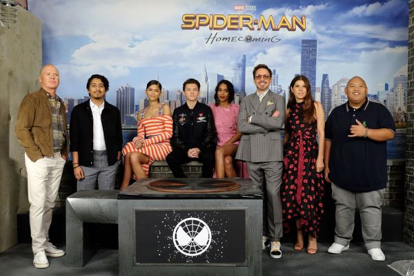 Фоторепортаж: Фотоколл и пресс-конференция фильма "Человек-паук: Возвращение домой" в Нью-Йорке
