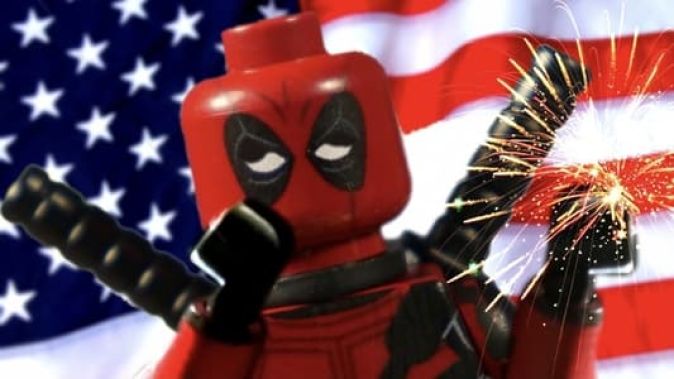 Deadpool Movie in Lego