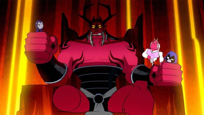 Юные титаны, вперёд! против Юных титанов