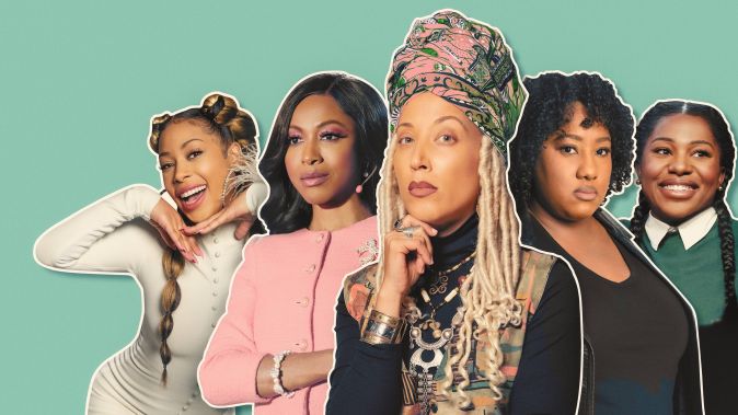 Дамы шутят по-черному