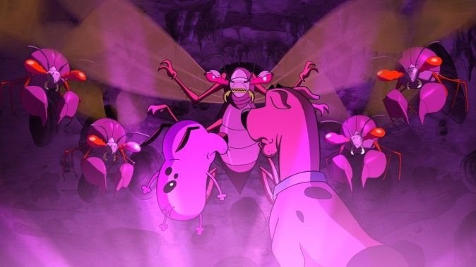 Прямиком из ниоткуда: Скуби-Ду и Кураж - трусливый пёс