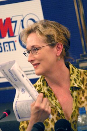 ММКФ-2004: Пресс-конференция Мерил Стрип