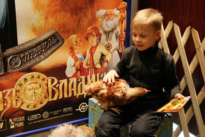 Премьера полнометражного анимационного фильма «Князь Владимир» в киноконцертном комплексе «Октябрь»