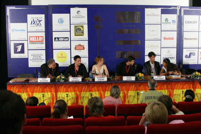 Пресс-конференция группы израильского фильма «Полурусская история»