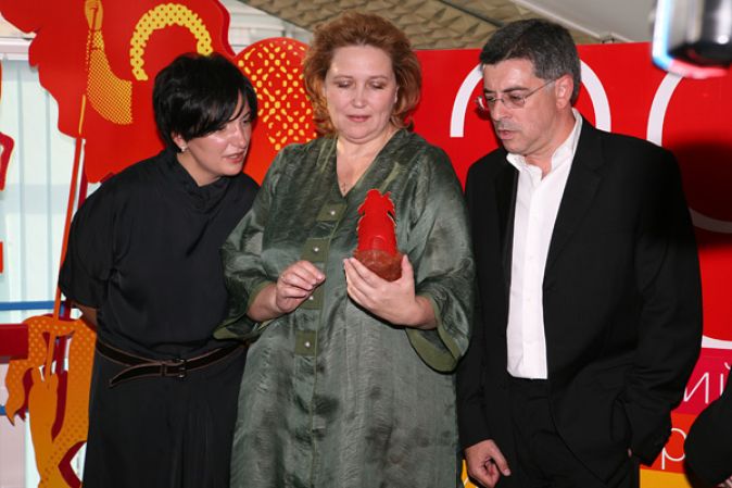 Победители ММКФ-2007 и гости церемонии закрытия