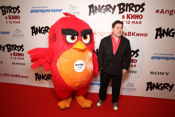 Московская премьера анимационной комедии «Angry Birds в кино»