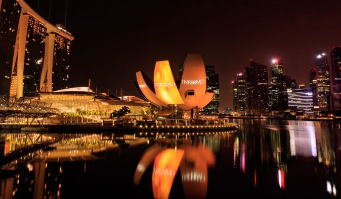 Специальный фотоколл фильма «Ииферно» в Сингапуре