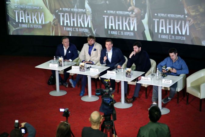 В Москве прошел пресс-день фильма «Танки»