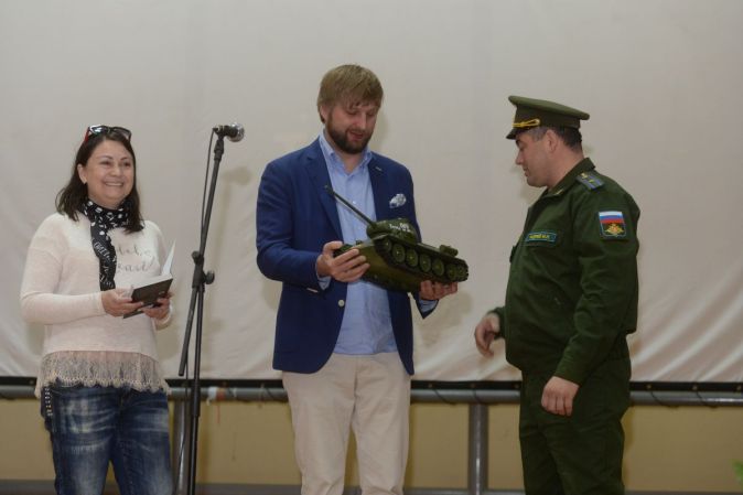 «Танки» показали в военной части в Беларуси