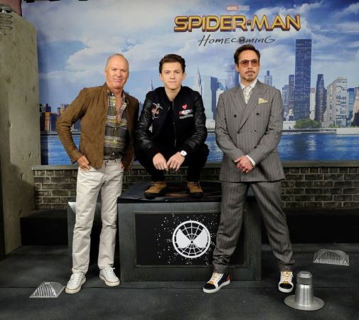 Фотоколл и пресс-конференция фильма «Человек-паук: Возвращение домой» в Нью-Йорке