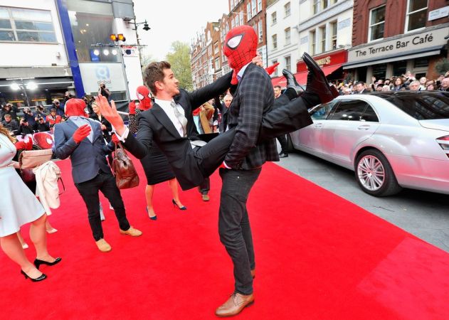 Мировая премьера фильма «Новый Человек-паук: Высокое напряжение» в Лондоне