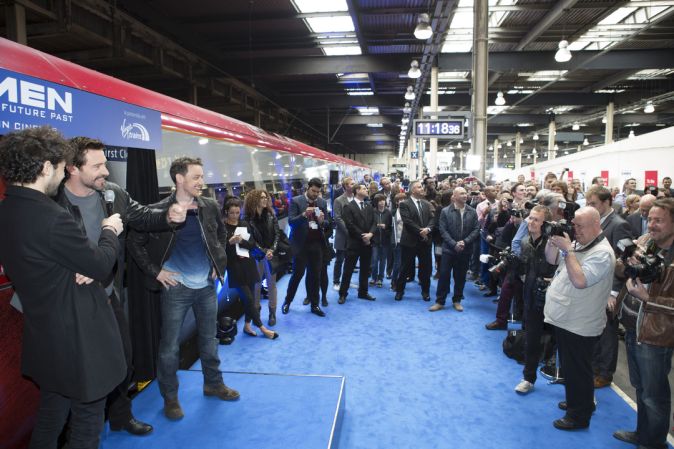 В Лондоне запустили поезд «Люди Икс»